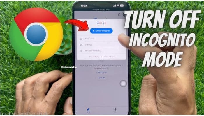 how to remove incognito mode on iphone