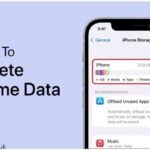 how to delete game data on iphone