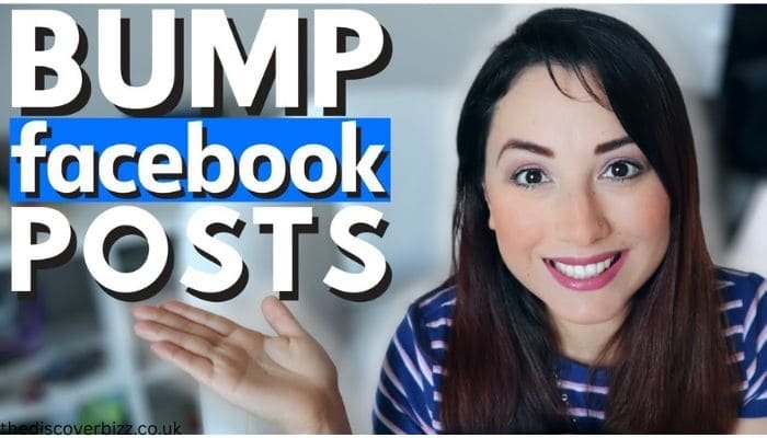 how to bump a post on facebook